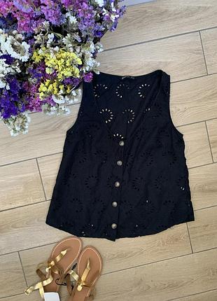 Блуза топ з прошви stradivarius 2