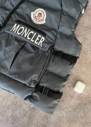 Жилетка moncler  ⁇  жилет на весну - осень5 фото