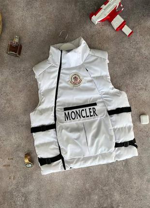 Жилетка moncler  ⁇  жилет на весну - осень3 фото