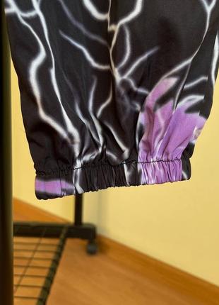 Спортивные штаны джоггеры shein с принтом бабочки молнии h&m stussy obey huf xs s m6 фото