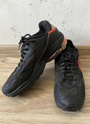 Кроссовки puma cell ultra transparent black lava blast