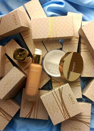 Тональна основа  прозора пудра kiko dolce diva