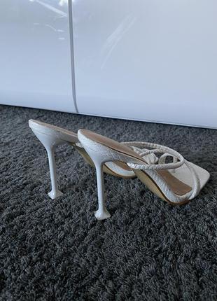 Очень красивые туфли босоножки мюли3 фото