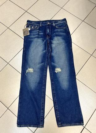 Вінтажні джинси true religion bobby godiva(usa,cottone)2 фото