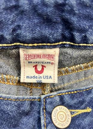 Вінтажні джинси true religion bobby godiva(usa,cottone)5 фото