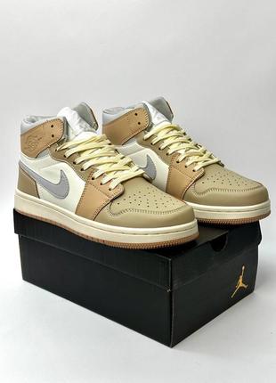 Женские кроссовки nike air jordan 1 mid#найк3 фото