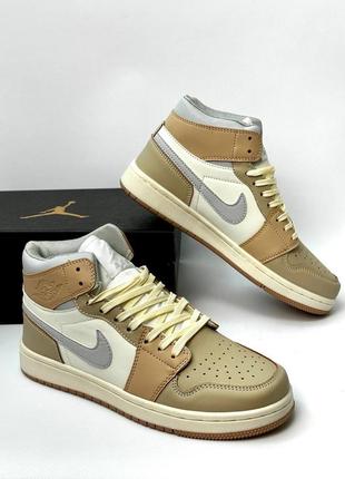 Женские кроссовки nike air jordan 1 mid#найк9 фото