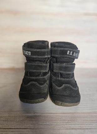 Зимние термо ботинки на мальчика4 фото