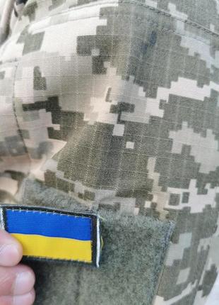 Сорочка бойова тактична убакс ubacs з кишенею для налокітників піксель piksel, для всу6 фото