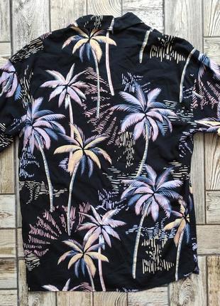 Винтажная гавайская рубашка гавайка jack & jones tropicana resort4 фото