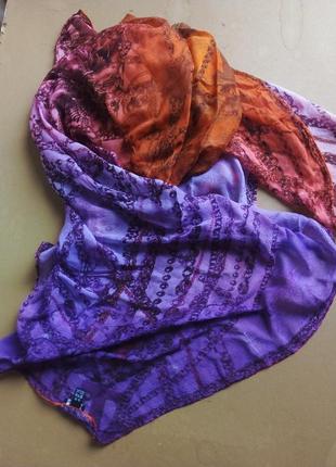 Парео палантин шелк модал