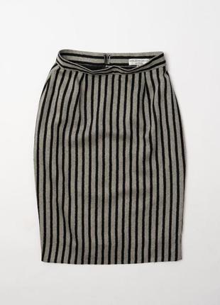 Balenciaga paris vintage striped skirt женская юбка