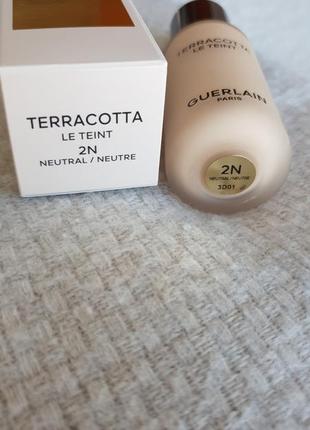 Guerlain terracotta le teint тональний крем для природнього вигляду5 фото