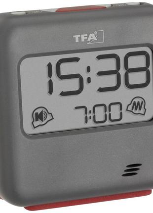Настольные часы дорожные с вибрацией tfa "buzz" (60203110)2 фото