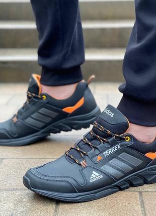 Мужские кроссовки адидас натуральная кожа ||| кроссовки adidas terrex4 фото