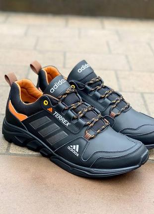 Мужские кроссовки адидас натуральная кожа ||| кроссовки adidas terrex5 фото