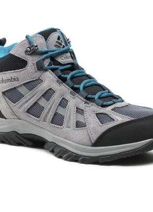 Треккинговые ботинки columbia redmond iii mid waterproof bm0168 серый1 фото