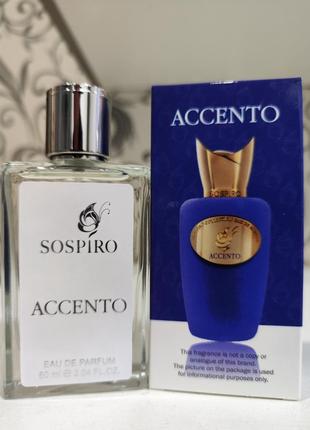 Женский парфюм в стиле sospiro perfumes accento 60 мл