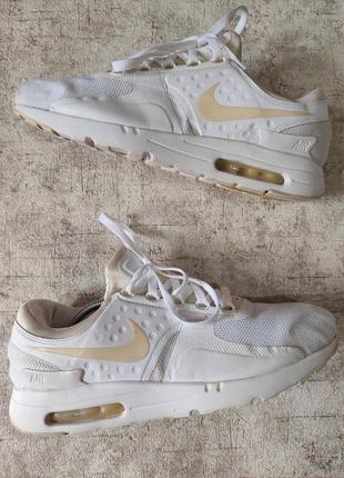 Кроссовки nike air max zero essential оригинал найк белые летние