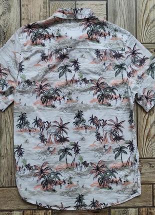 Оригинальная гавайская летняя рубашка h&m divided скелеты4 фото