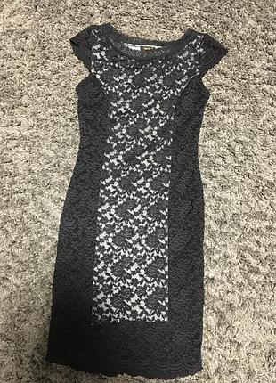 Качественное кружевное платье zean