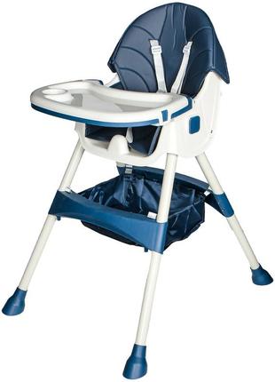 Детский стульчик для кормления bestbaby bs-803c blue