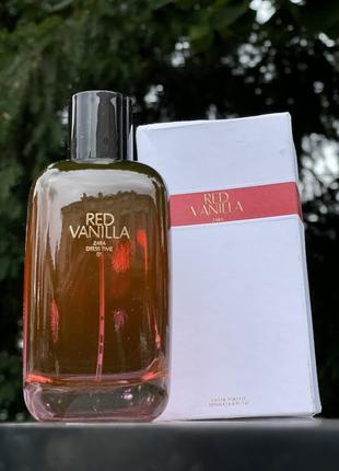 Женская туалетная вода zara red vanilla 180ml1 фото