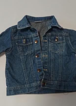 Джинсова куртка 86/92