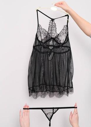 Пенюар пеньюар ночнушка эротическое белье стринги