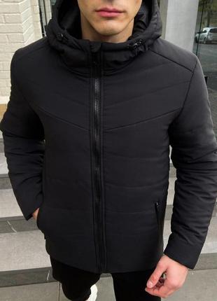 Мужская зимняя куртка с капюшоном pobedov winter jacket dzen