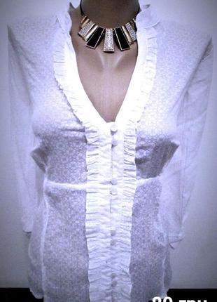 Стильная, натуральная блуза1 фото