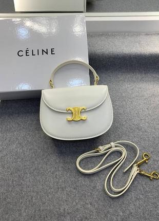 Кожаная сумка celine