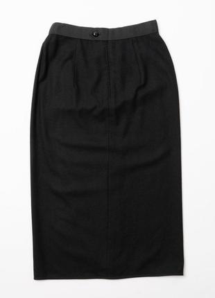 Valentino boutique vintage wool skirt женская юбка7 фото