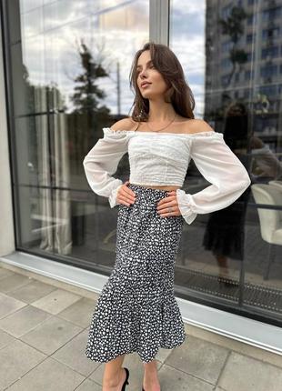 Юбка-миди женская