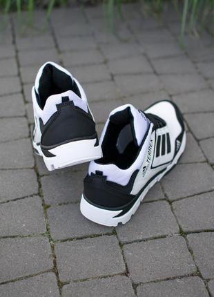 Мужские кожаные кроссовки adidas terrex4 фото
