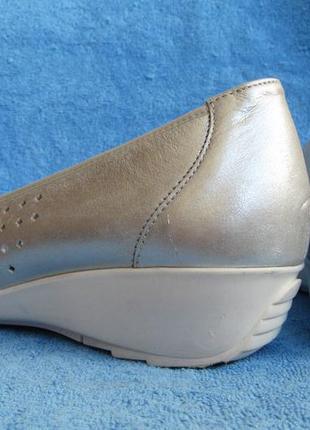 476. туфли серебряные waldlaufer 38,5 р. полнота н5 фото