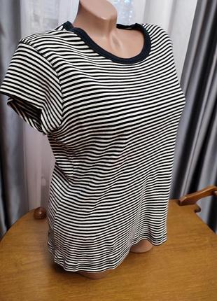 Натуральная футболка тенниска большого размера батал