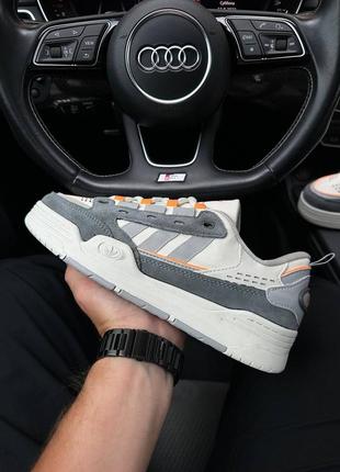Мужские кроссовки adidas originals adi2000 grey orange