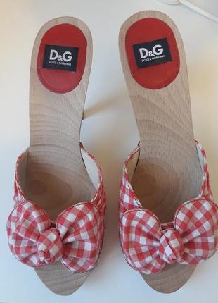 Шлепанцы dolce & gabanna