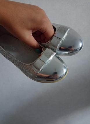 Серебряные туфельки туфли4 фото