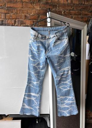A.n.y. vintage women’s flared denim jeans винтажные, женские джинсы клеш