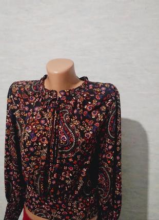 Блуза жіноча, блузка зі східним візерунком, жіноче взуття, жіночий одяг, розпродаж2 фото