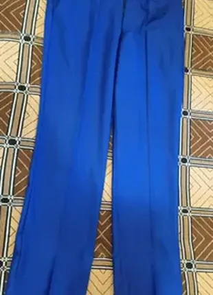 Мужской классический синий костюм (richmen), размер 48 + галстук6 фото