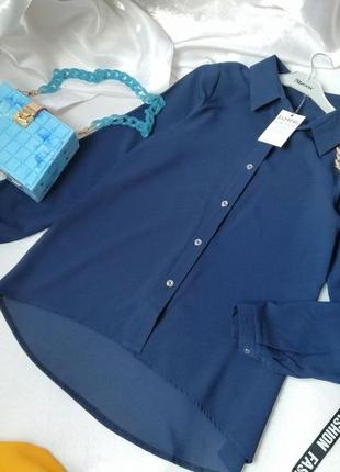 Рубашка блуза креп шифон разные цвета и размеры2 фото