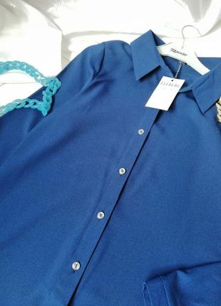 Рубашка блуза креп шифон разные цвета и размеры4 фото