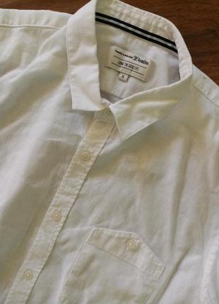 Белая рубашка с коротким рукавом2 фото
