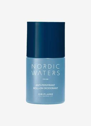 Чоловічий кульковий дезодорант-антиперспірант nordic waters [нордік]2 фото