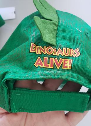 Bozkee кепка бейсболка детская и солнечные очки динозавр 3-7 л новая4 фото