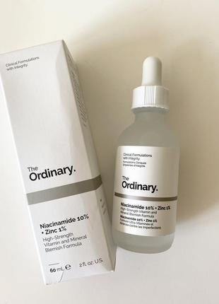 Сироватка The ordinary niacinamide 10% + zinc 1