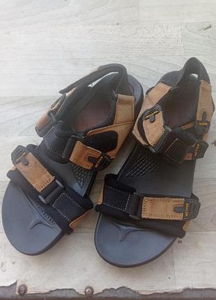 Босоножки мужские outdoor треккинговые кожаные.